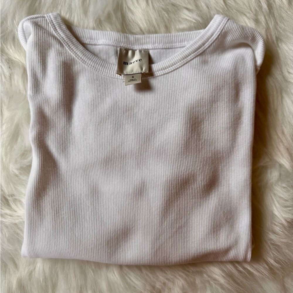 Maeve Long-Sleeve Ribbed Baby Tee - Picture 7 of 7